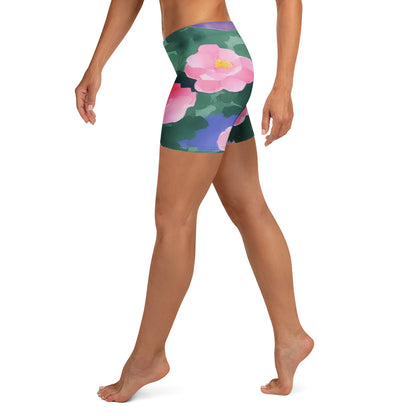 Shorts - Pink Blossom Serenade