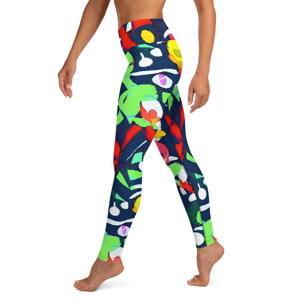 Yoga Leggings - Chagall's Dream