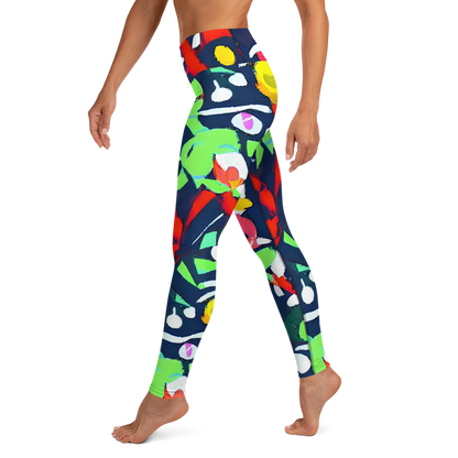 Yoga Leggings - Chagall's Dream