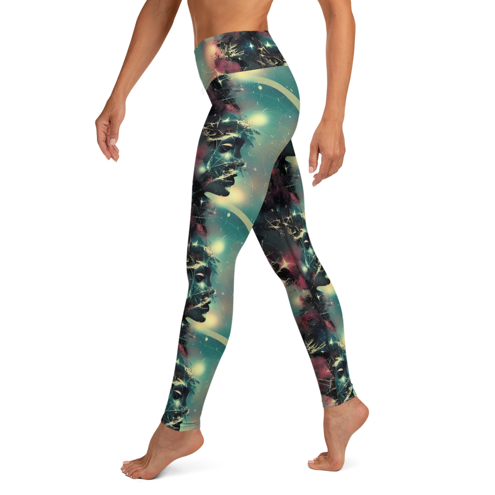 Yoga Leggings - Galactic Serpent