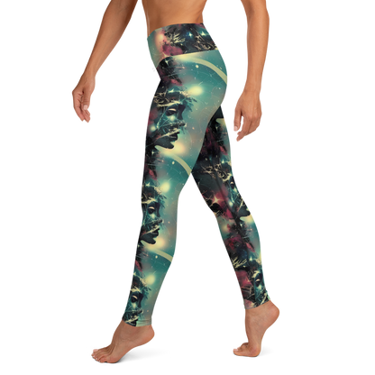 Yoga Leggings - Galactic Serpent