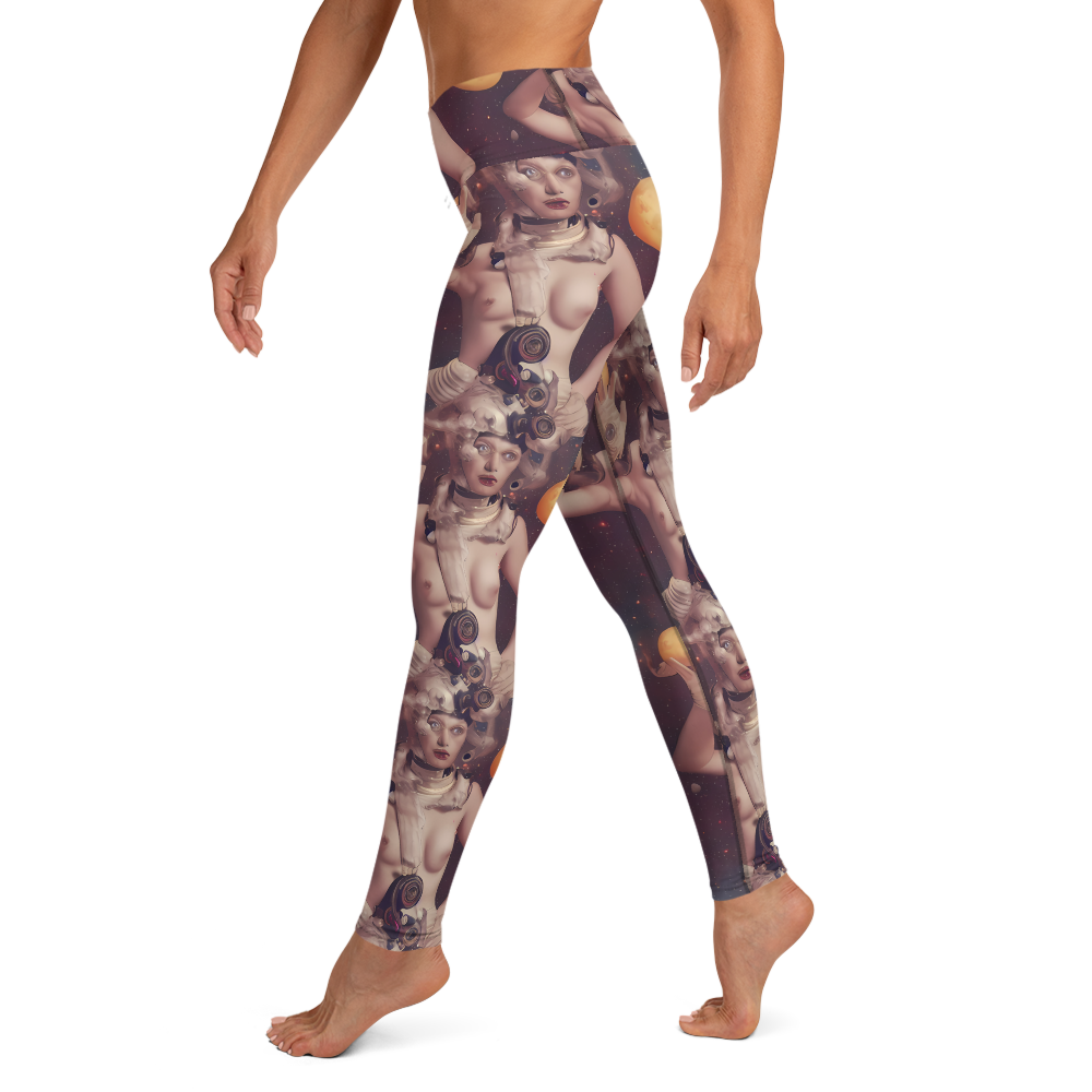 Yoga Leggings - Nebula Siren