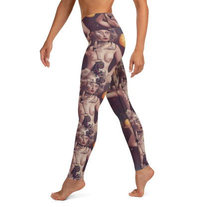 Yoga Leggings - Nebula Siren