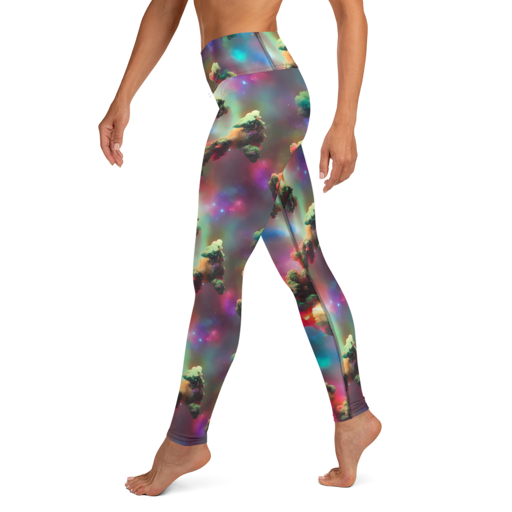 Yoga Leggings - Nebula Dreams