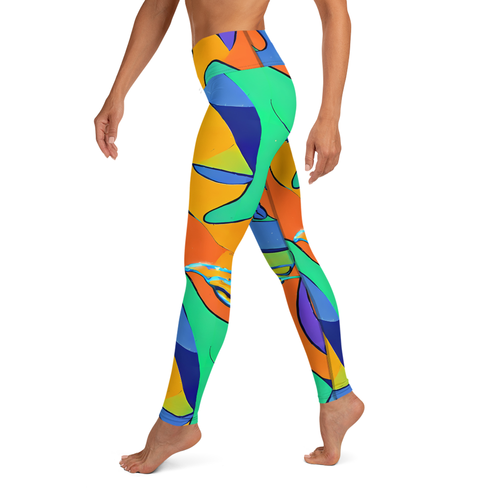 Yoga Leggings - Archipenko Dream