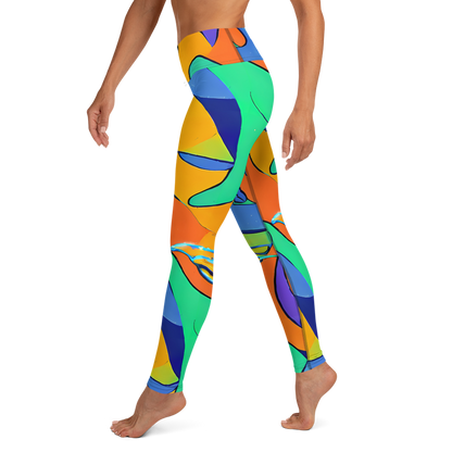 Yoga Leggings - Archipenko Dream