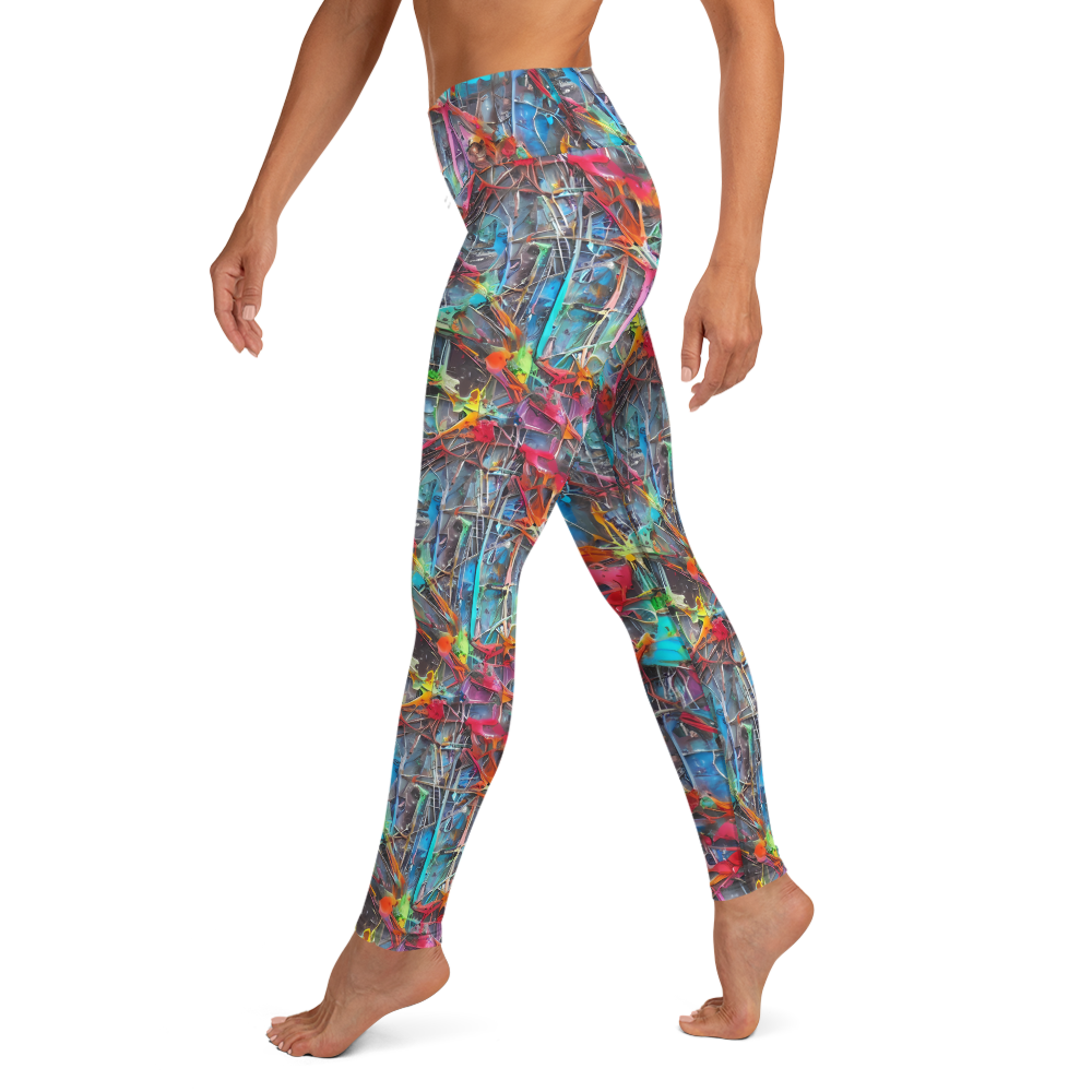 Yoga Leggings - Junkyard Jewel