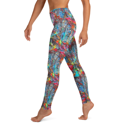 Yoga Leggings - Junkyard Jewel