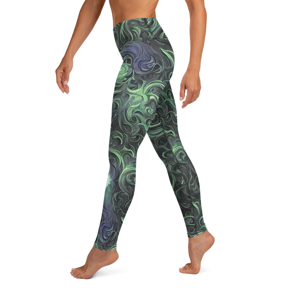 Yoga Leggings - Savrasov Swirls