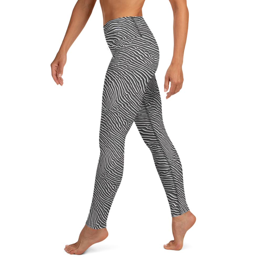 Yoga Leggings - Hypnotic Waves