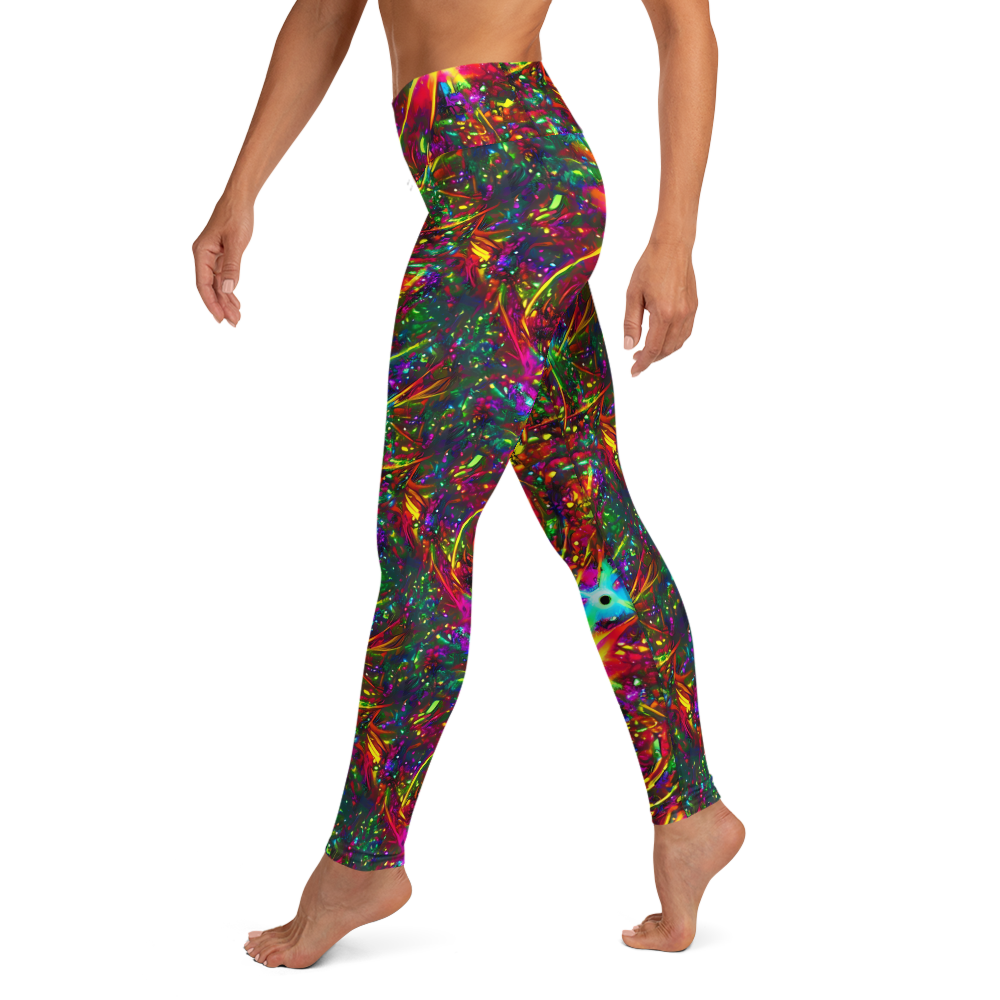 Yoga Leggings - Stellar Burst