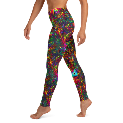 Yoga Leggings - Stellar Burst