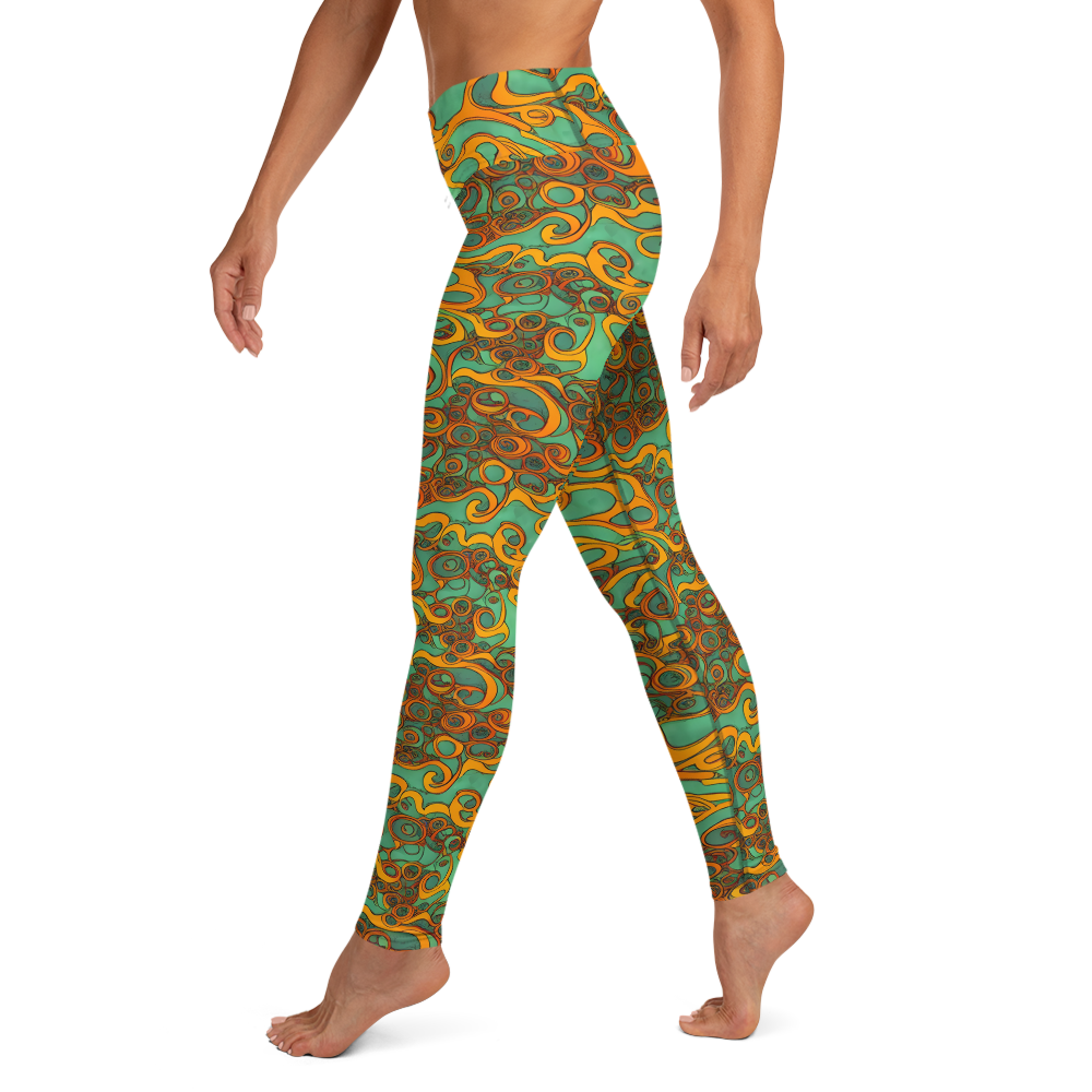 Yoga Leggings - Nebula Nodes