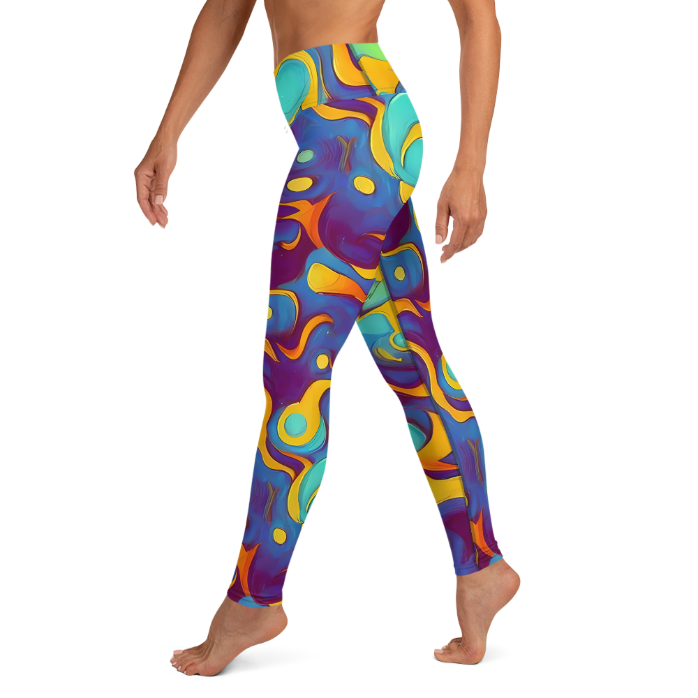 Yoga Leggings - Pelton Swirl