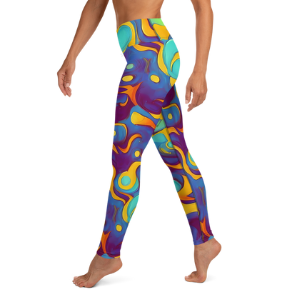 Yoga Leggings - Pelton Swirl