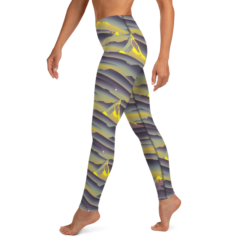 Yoga Leggings - Surreal Summit