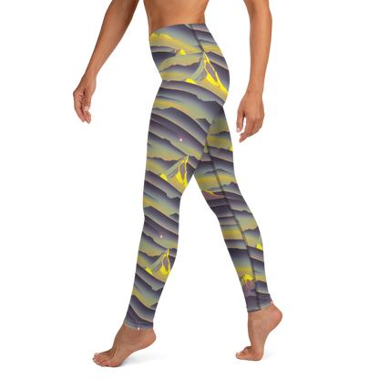 Yoga Leggings - Surreal Summit