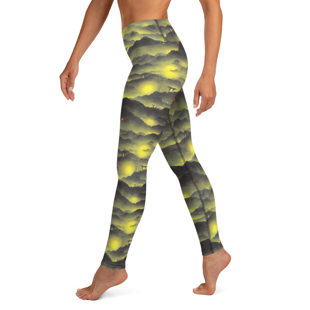 Yoga Leggings - Spectral Isle