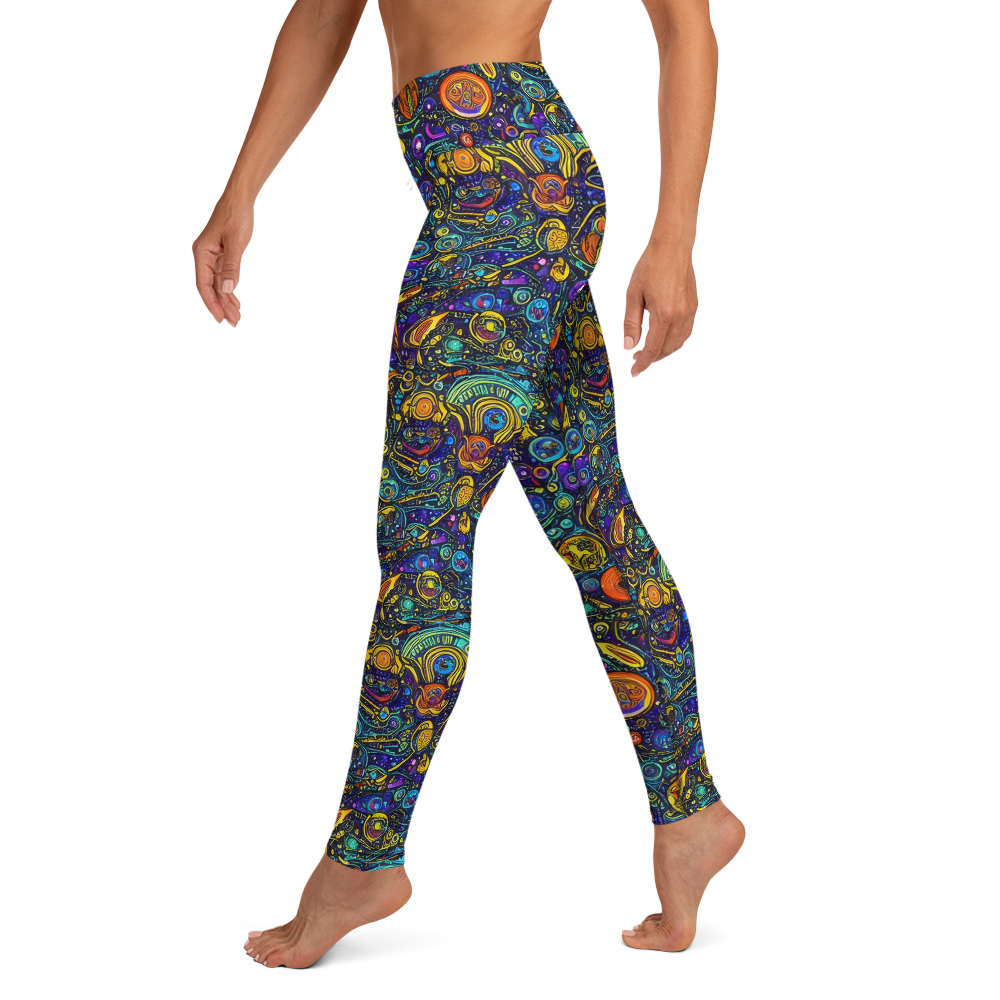 Yoga Leggings - Vasnetsov Vortex