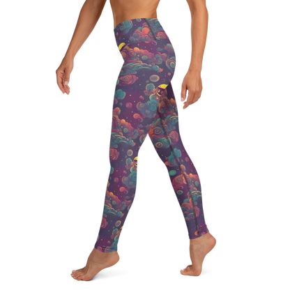 Yoga Leggings - Nebula Dreamscape