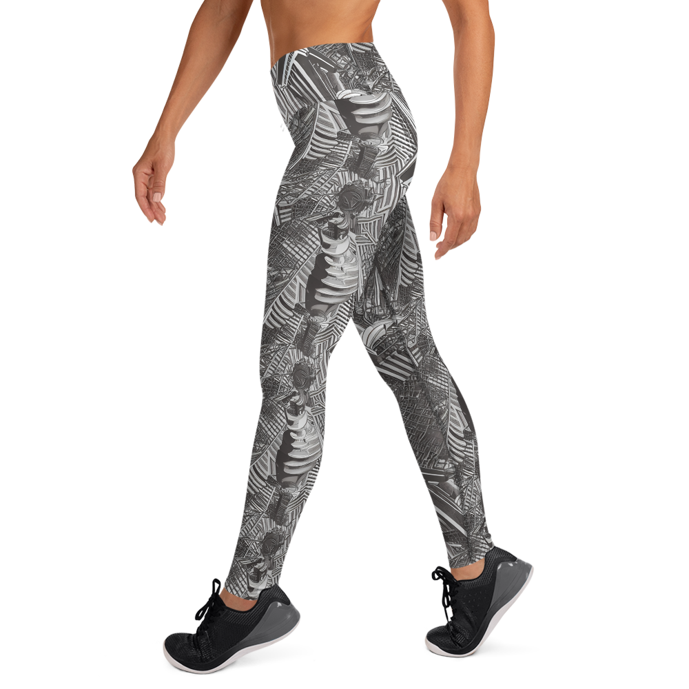 Yoga Leggings - Piranesi's Web