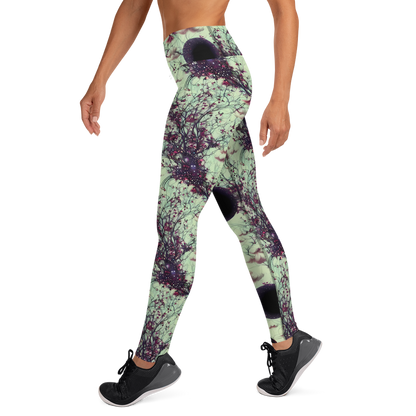 Yoga Leggings - Celestial Bloom