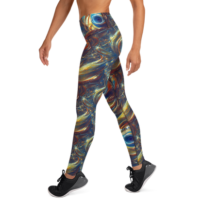 Yoga Leggings - Celestial Vortex