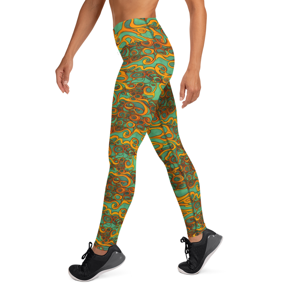 Yoga Leggings - Nebula Nodes