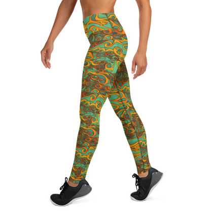 Yoga Leggings - Nebula Nodes