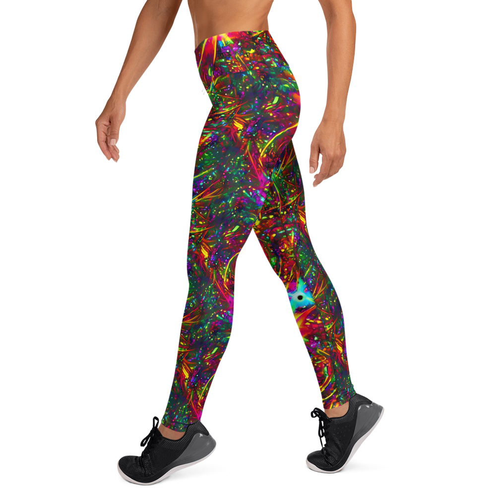 Yoga Leggings - Stellar Burst