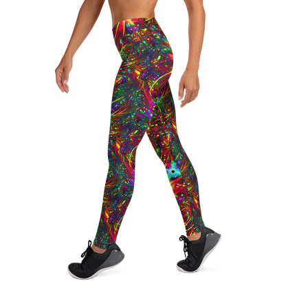 Yoga Leggings - Stellar Burst