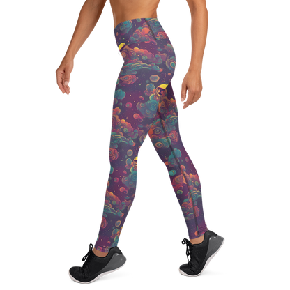 Yoga Leggings - Nebula Dreamscape