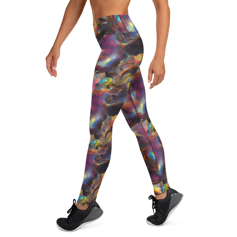 Yoga Leggings - Cosmic Fusion