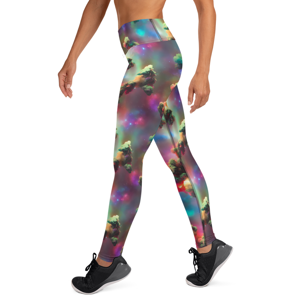 Yoga Leggings - Nebula Dreams