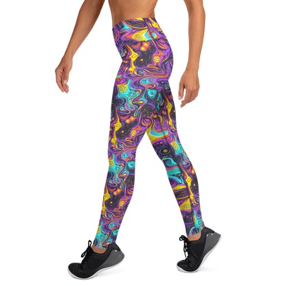 Yoga Leggings - Hutty Nebula