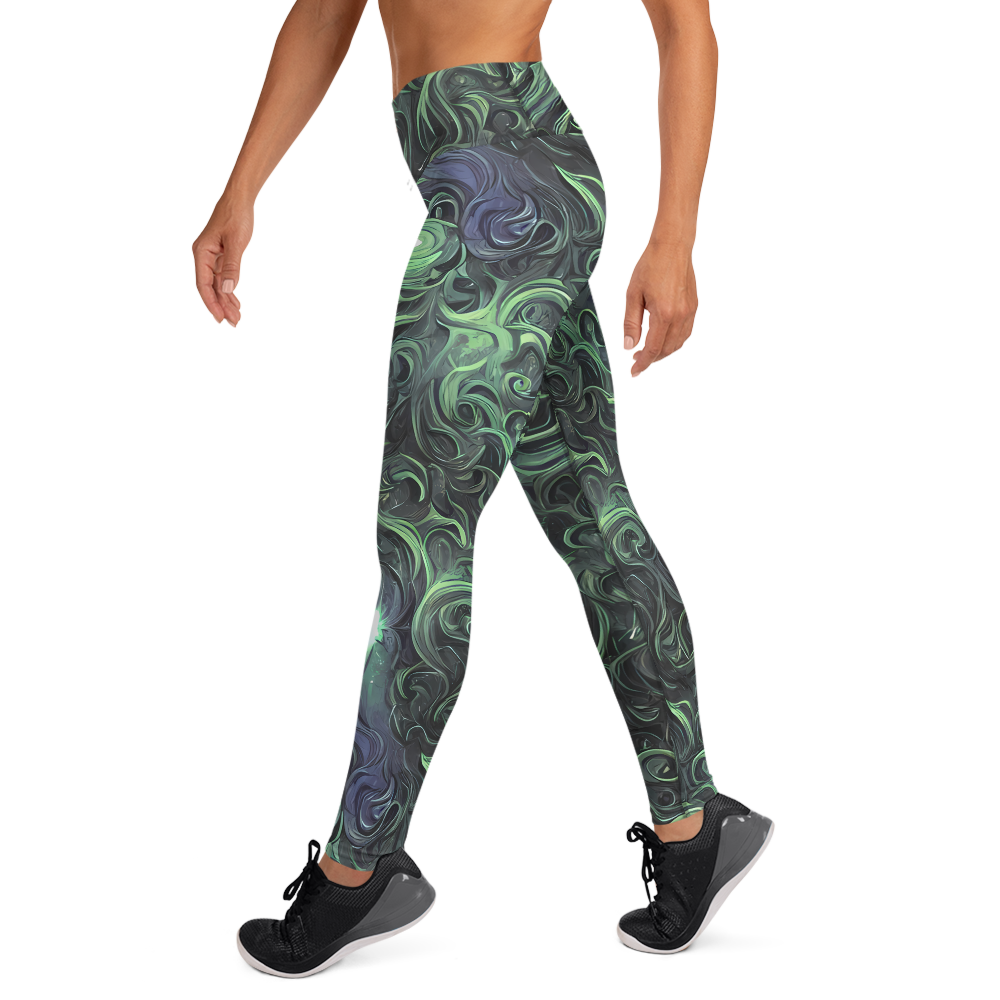 Yoga Leggings - Savrasov Swirls