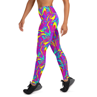 Yoga Leggings - Nebula Radiance