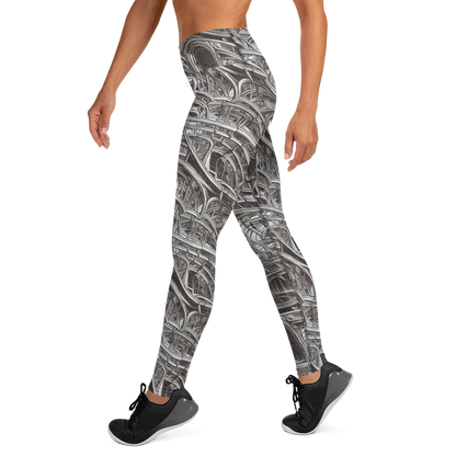 Yoga Leggings - Piranesi's Dream