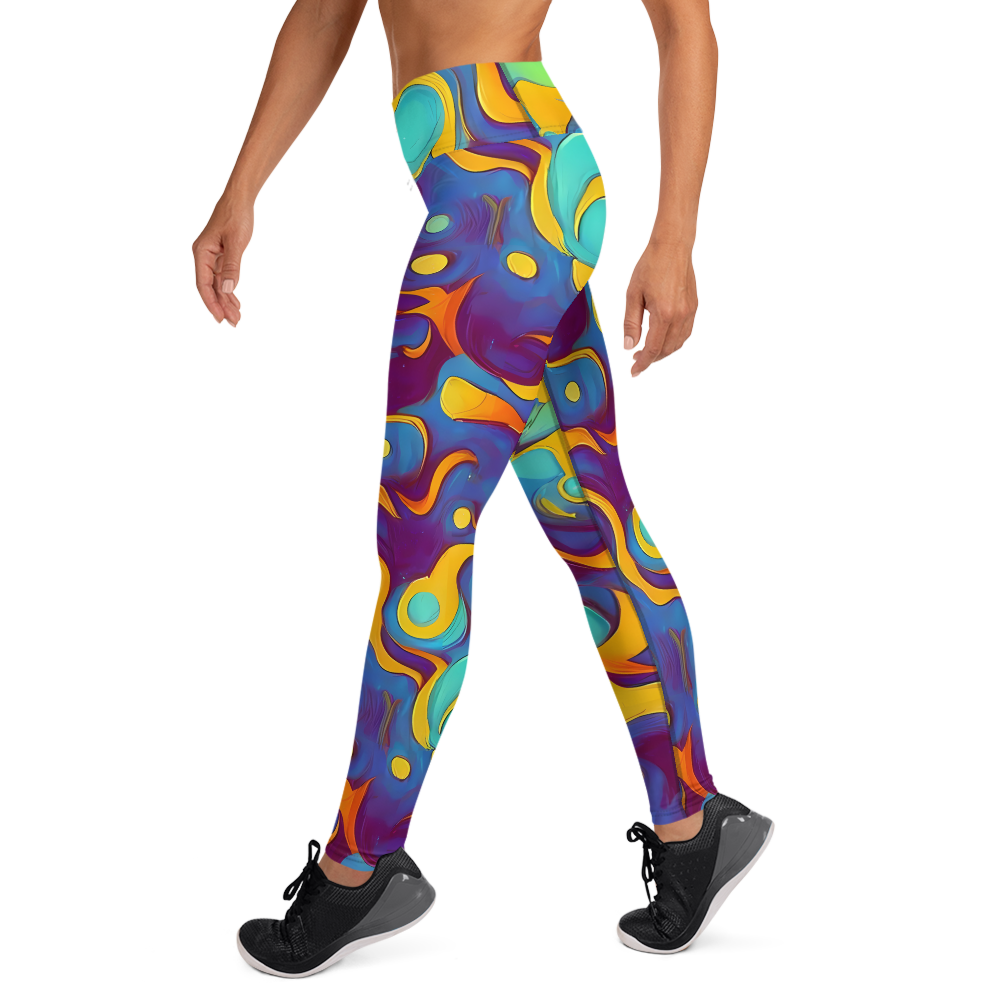 Yoga Leggings - Pelton Swirl