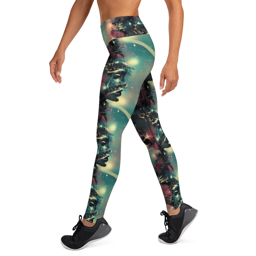 Yoga Leggings - Galactic Serpent