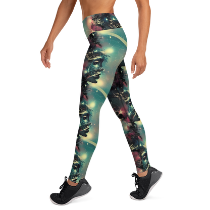 Yoga Leggings - Galactic Serpent