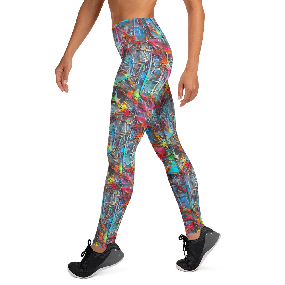 Yoga Leggings - Junkyard Jewel