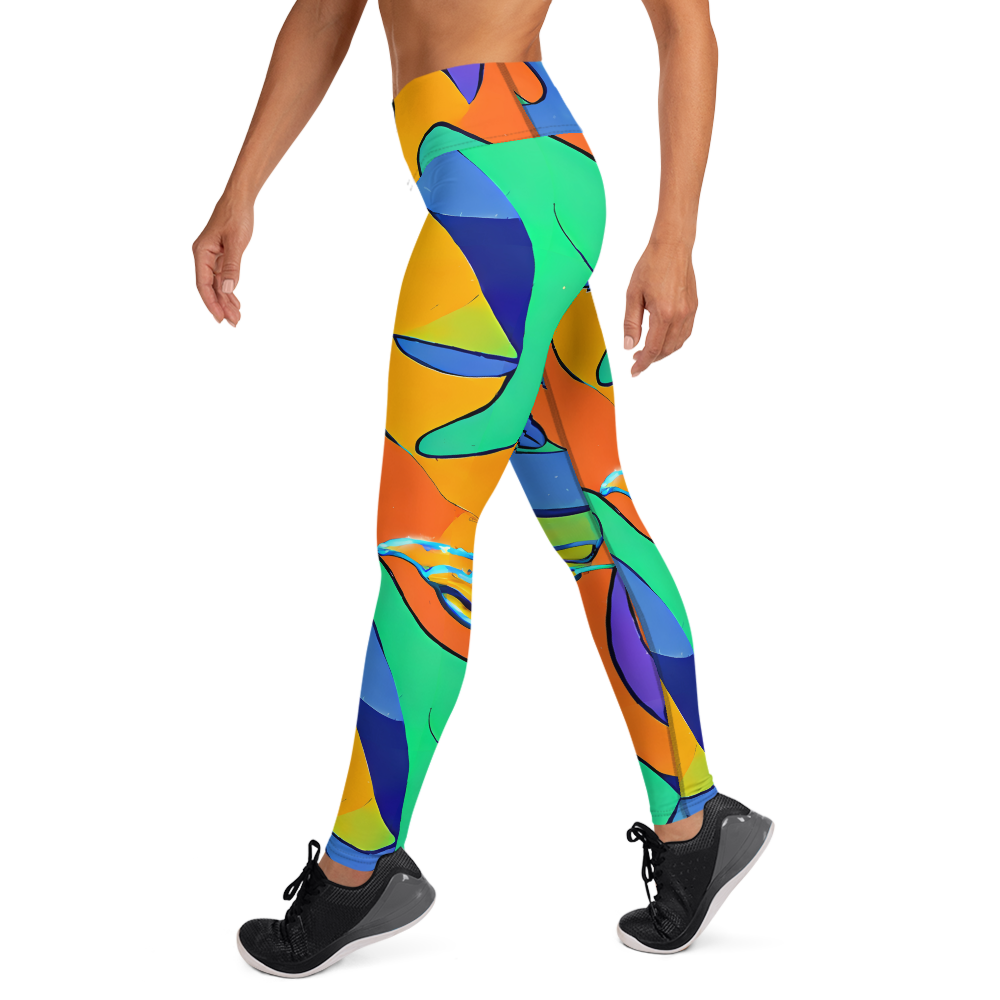 Yoga Leggings - Archipenko Dream