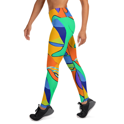 Yoga Leggings - Archipenko Dream