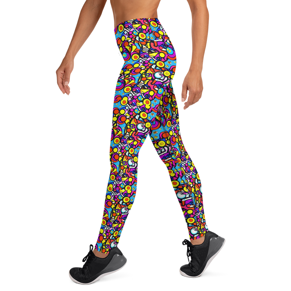 Yoga Leggings - Stellar Circus