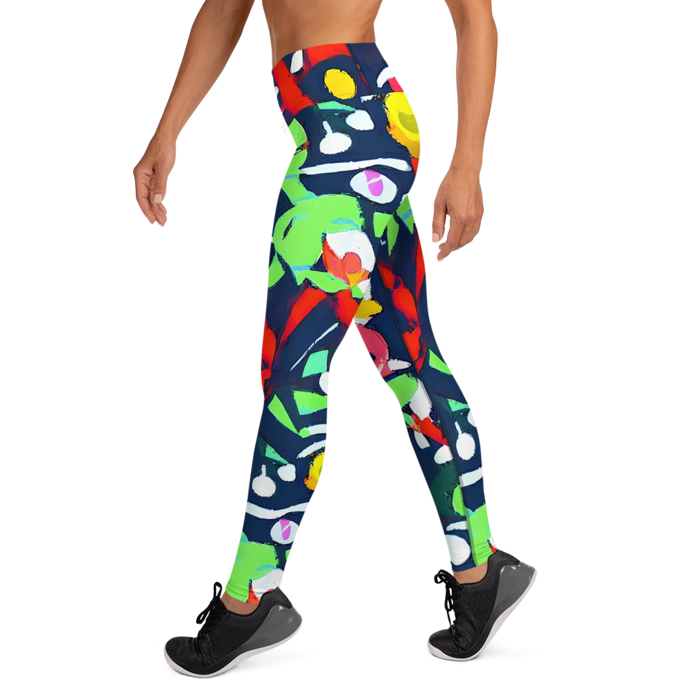 Yoga Leggings - Chagall's Dream