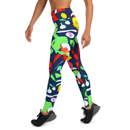 Yoga Leggings - Chagall's Dream