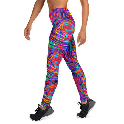 Yoga Leggings - Quantum Spiral