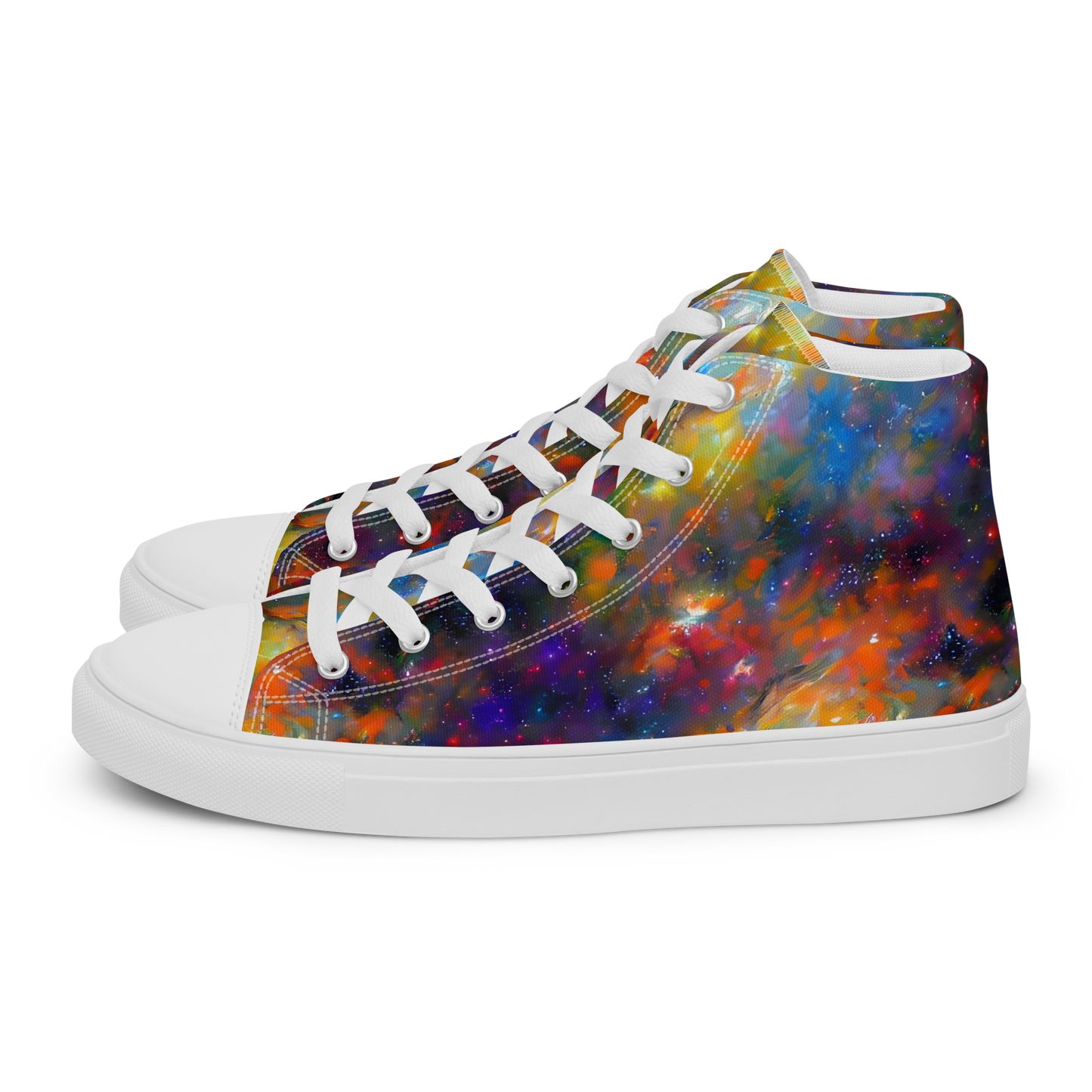 Women's High Top Canvas Shoes - Ephemeral Fantasy