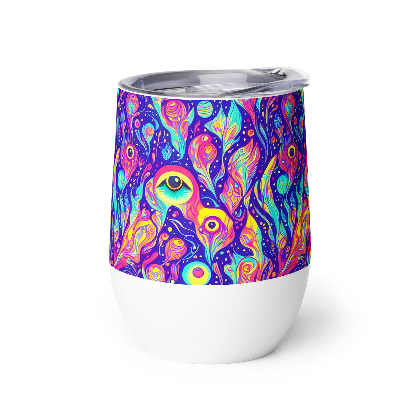 Wine Tumbler - Mystic Petal Dance